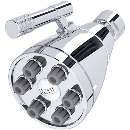 Rohl Graceline 1.8 GPM Single Function Rain Shower Head Polished Chrome
