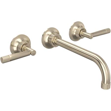 Rohl Graceline Wall Mounted Tub Filler Satin Nickel