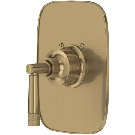 Rohl Graceline Thermostatic Valve Trim Only with Single Lever Handle - Less Rough In Antique Gold