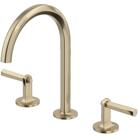 Rohl Modelle 1.2 GPM Widespread Bathroom Faucet Antique Gold