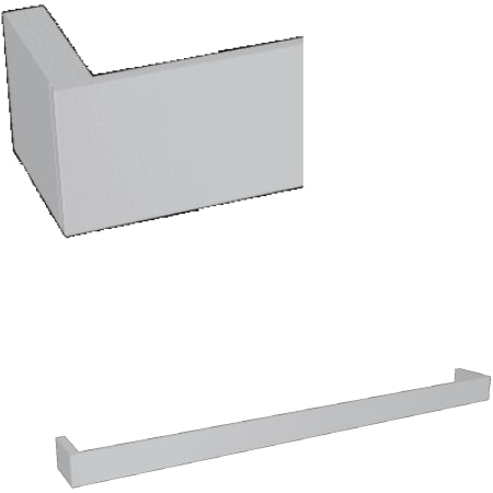 Rohl Quartile 24" Towel Bar Polished Chrome