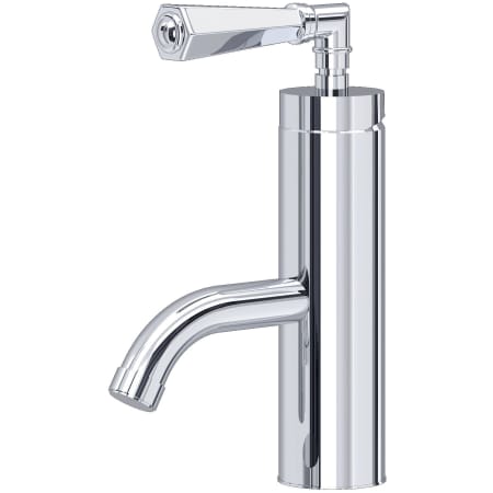 Rohl San Giovanni 1.2 GPM Single Hole Bathroom Faucet with Pop-Up Drain Assembly Polished Chrome