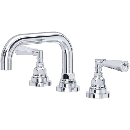 Rohl San Giovanni 1.2 GPM Widespread Bathroom Faucet with Pop-Up Drain Assembly Polished Chrome
