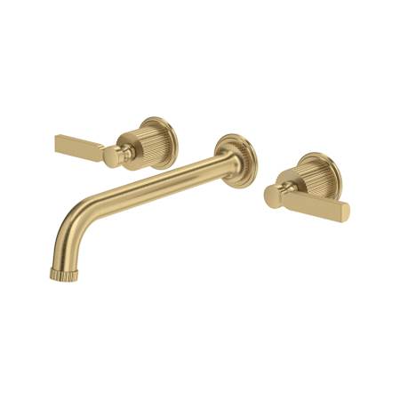 Rohl Apadana Wall Mounted Tub Filler Antique Gold