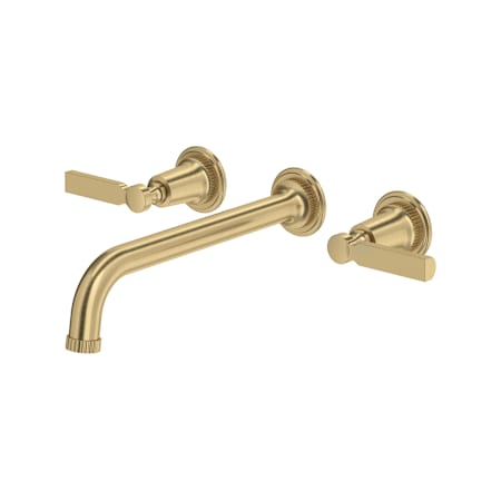 Rohl Apadana Wall Mounted Tub Filler Antique Gold