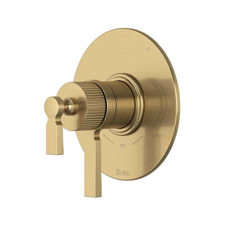 Rohl Apadana Five Function Thermostatic Valve Trim Only with Single Lever Handle and Integrated Diverter - Less Rough In Antique Gold