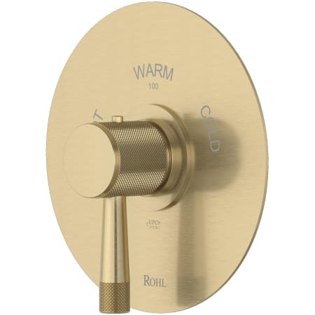 Rohl Amahle Thermostatic Valve Trim Only with Single Lever Handle - Less Rough In Antique Gold