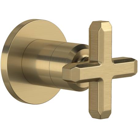 Rohl Apothecary Single Handle 3 Function Diverter / Volume Control Valve Trim - Less Valve Antique Gold