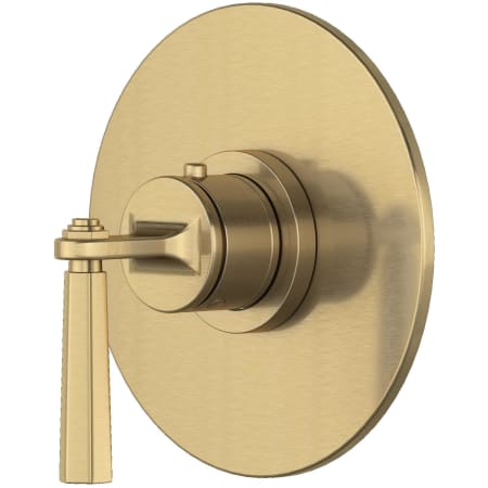 Rohl Modelle Thermostatic Valve Trim Only with Single Lever Handle - Less Rough In Antique Gold