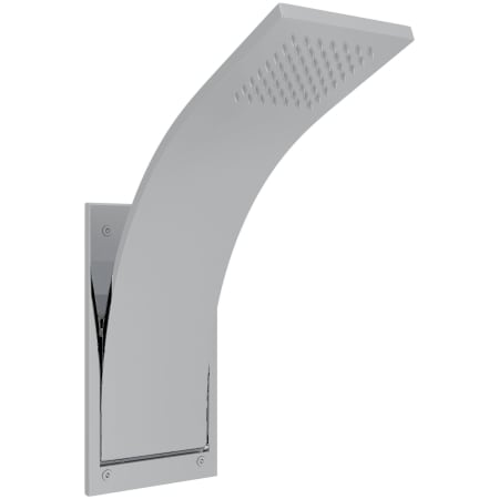 Rohl Wave 1.8 GPM Single Function Rain Shower Head Polished Chrome