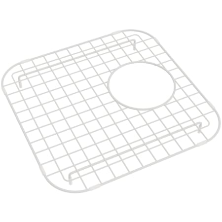 Rohl Allia 13" L x 13" W Stainless Steel Basin Rack with Rubber Feet Biscuit