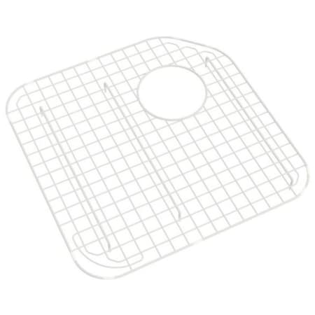 Rohl Allia 16-13/16" L x 16-13/16" W Stainless Steel Basin Rack with Rubber Feet Biscuit
