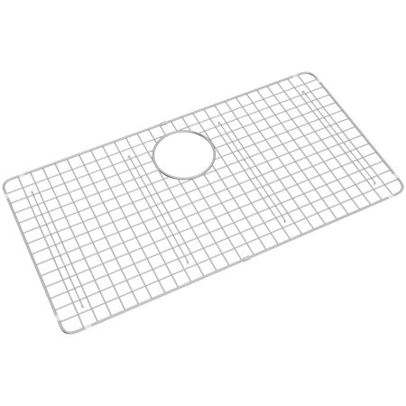 Rohl Forze 29-1/8" L x 15-5/16" W Stainless Steel Basin Rack with Rubber Feet Stainless Steel