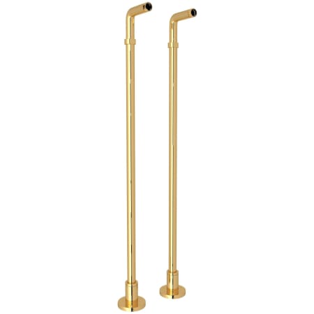 Rohl Floor Pillar Unions Italian Brass