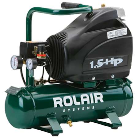 Rolair Systems 1.5 HP 2.15 Gal 125 Max PSI Single-Stage Portable Electric (115 Volt) Reciprocating Air Compressor N/A