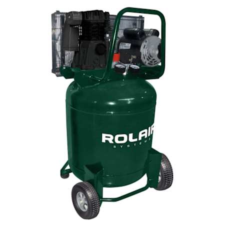 Rolair Systems 2 HP 29 Gal 150 Max PSI Single-Stage Portable Electric (115 Volt 1 Phase) Reciprocating Air Compressor N/A