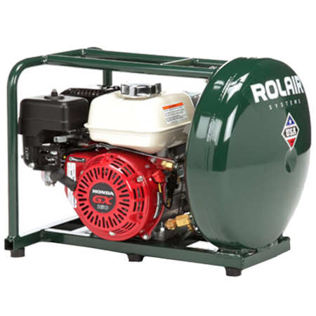 Rolair Systems 5.5 HP 5 Gal 135 Max PSI Single-Stage Portable Gas Reciprocating Air Compressor N/A