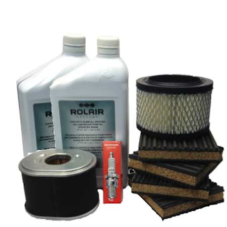 Rolair Systems 13GR30HK30 Gas Air Compressor Start-Up Maintenance Kit N/A