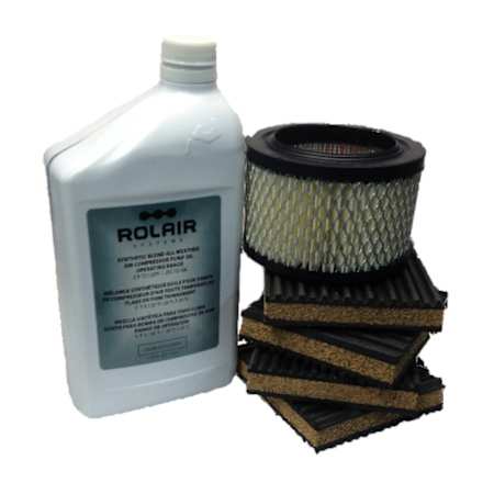 Rolair Systems V3160K18 Electric Stationary Air Compressor Start-Up Maintenance Kit N/A