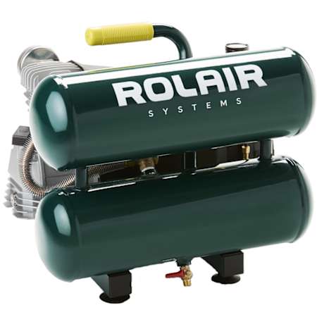 Rolair Systems 2 HP 4 Gal 125 Max PSI Single-Stage Portable Electric (115 Volt) Reciprocating Air Compressor N/A