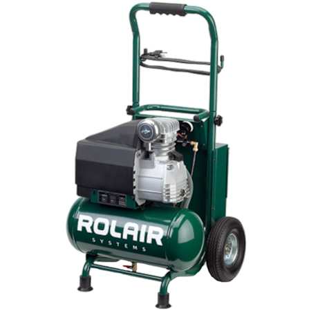 Rolair Systems 2 HP 3 Gal 125 Max PSI Single-Stage Portable Electric (115 Volt) Reciprocating Air Compressor N/A