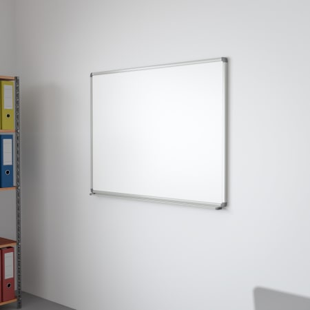 Roseto 48" X 36" Metal Framed Dry Erase Magnetic Marker Board White
