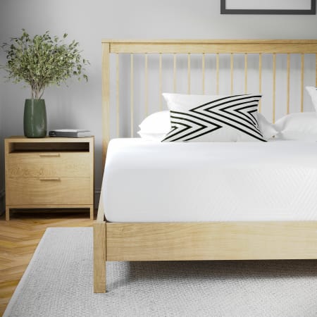 Roseto Rosabella 8" King Size Cooling Gel Memory Foam Mattress White