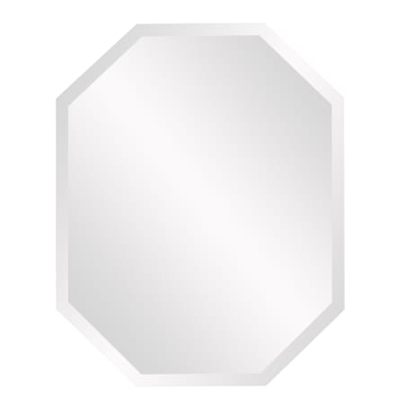 Roseto Octagonal 22" W x 28" H Geometric Frameless Bathroom Mirror N/A