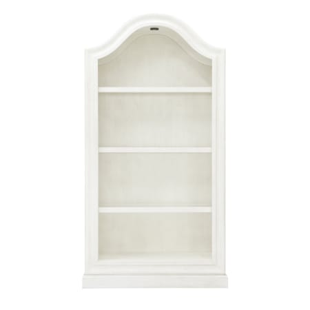 Roseto 82" Storage Bookcase with Puck Light Chalky White