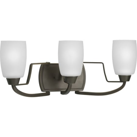 Roseto Willow 3 Light 21" Wide Bathroom Vanity Light Antique Bronze