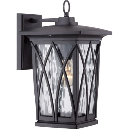 Roseto Oregon 1 Light Outdoor Wall Sconce Mystic Black