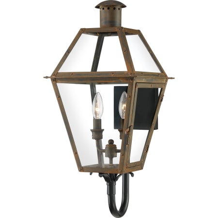 Roseto Llano 2 Light 24" Tall Outdoor Wall Sconce Industrial Bronze