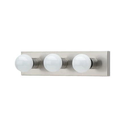 Roseto Schuyler 3 Light 18" Wide Vanity Strip Brushed Stainless