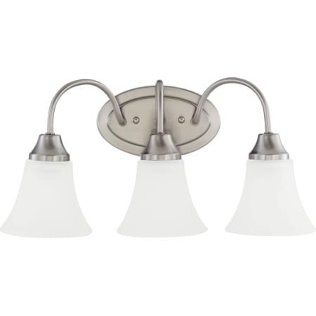 Roseto Marion 3 Light 18" Wide Vanity Light Brushed Nickel