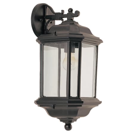 Roseto Cumberland Single Light 19" Tall Outdoor Wall Sconce Black