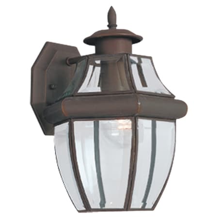 Roseto Coles Single Light 12" Tall Outdoor Wall Sconce Antique Bronze