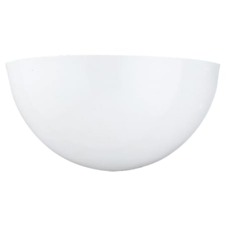 Roseto Piatt Single Light 6" Tall Wall Sconce White