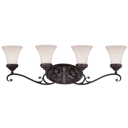 Roseto Beckham 4 Light 34" Wide Bathroom Vanity Light Venetian Bronze