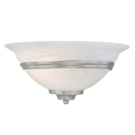 Roseto Mason 6" Tall Wall Sconce Brushed Nickel