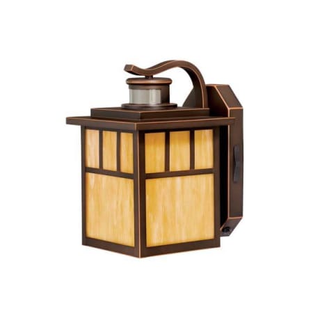 Roseto Eric 11" Tall Outdoor Wall Sconce with Glass Shade Burnished Bronze