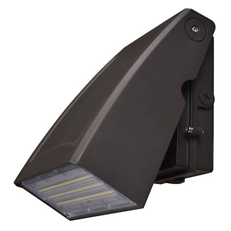 RP Lighting and Fans 8" Tall 30w Adjustable Position 4000K LED Wall Pack Oil Rubbed Bronze