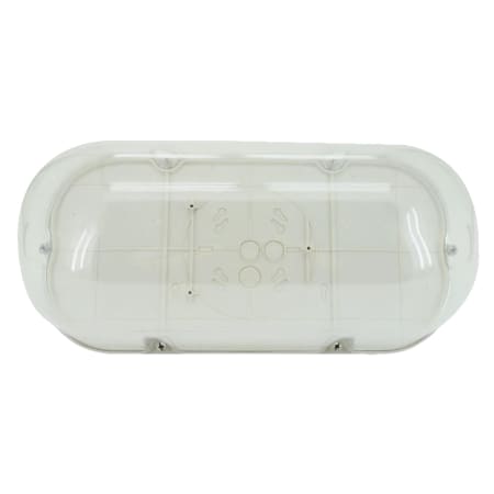 RP Lighting and Fans Wet Location Lens Cover for 12" Compact Emergency Light White