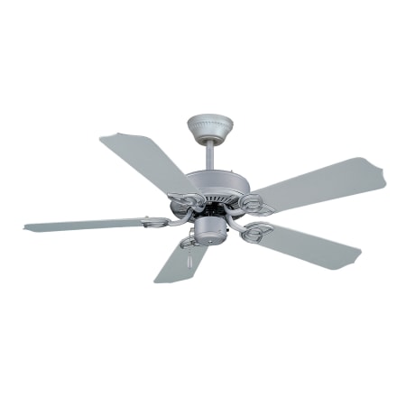 RP Lighting and Fans Sunset II 42" 5 Blade Indoor / Outdoor Ceiling Fan Brushed Pewter / Brushed Pewter