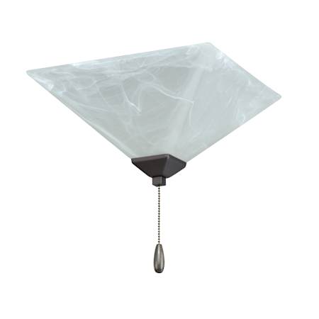RP Lighting and Fans 8-1/2" Semi-Flush Ceiling Fixture Oil Rubbed Bronze