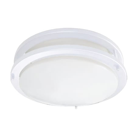 RP Lighting and Fans 16" Wide LED Flush Mount Drum Ceiling Fixture - 20 W White