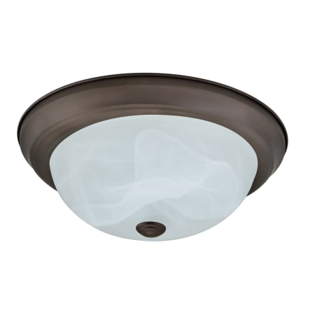 RP Lighting and Fans 17" Wide LED Flush Mount Ceiling Fixture - 30 W, 3000K Oil Rubbed Bronze