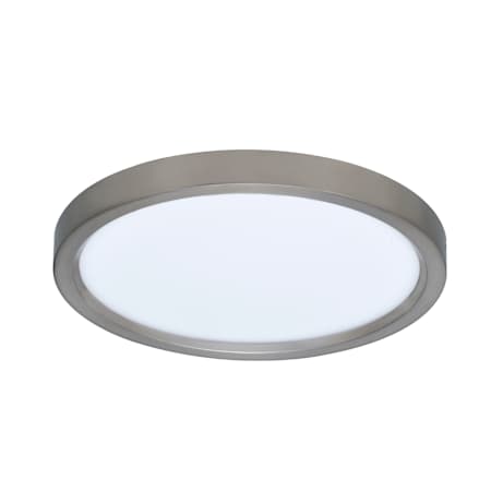 RP Lighting and Fans Dobbins 15" Wide Flush Mount Ceiling Fixture Brushed Nickel
