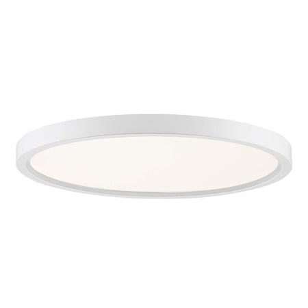 RP Lighting and Fans Dobbins 15" Wide Flush Mount Ceiling Fixture White