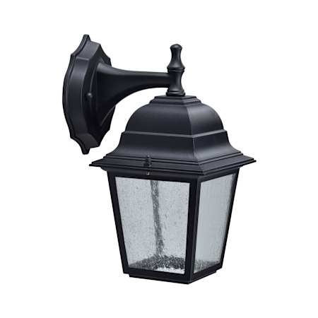 RP Lighting and Fans 12" Tall LED Outdoor Wall Sconce Black