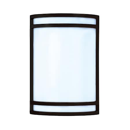 RP Lighting and Fans 10" Tall LED Outdoor Wall Sconce Black